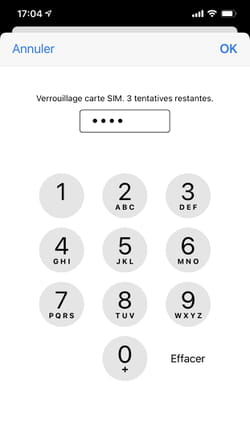 Personnaliser le code PIN de votre carte SIM