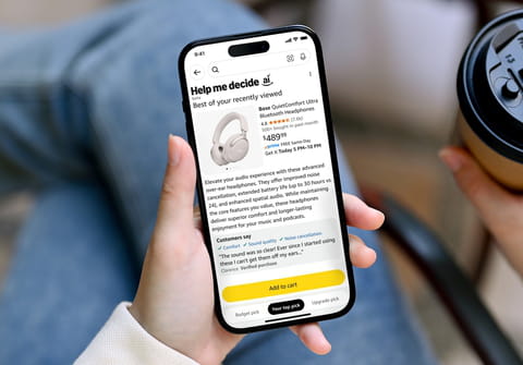 &quot;Aide-moi &agrave; choisir&quot;&nbsp;: Amazon veut vous guider dans vos achats avec l'IA