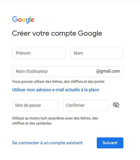 Créer un compte Google : toutes les méthodes simples