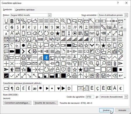 Les caractères spéciaux sur Mac OS X