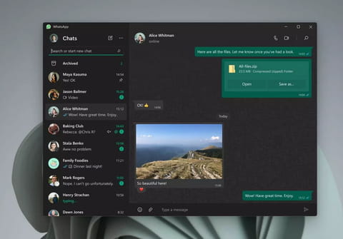 Avec cette mise &agrave; jour, l'appli WhatsApp pour Windows va ralentir votre PC