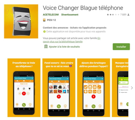 Voice Changer-Changez votre voix facilement