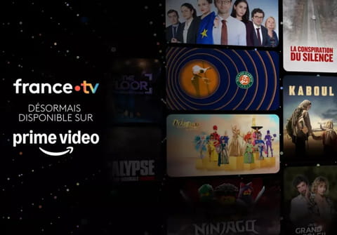 Amazon Prime Video diffuse les chaînes et les contenus de France Télévisions en streaming