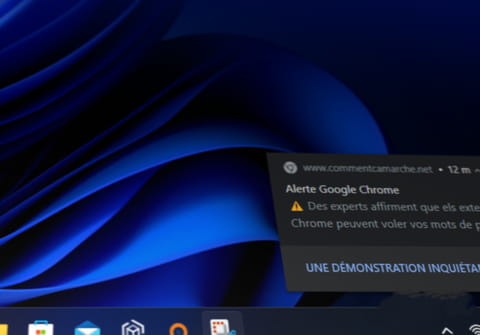 D&eacute;sactiver les notifications des sites Web dans un navigateur