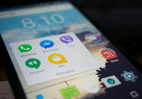 Regrouper des applications Android dans un dossier