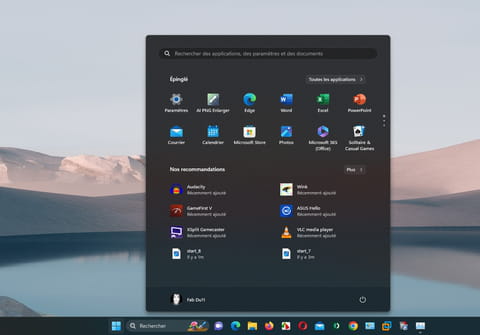 Comment r&eacute;parer le menu D&eacute;marrer de Windows 10&nbsp;ou 11