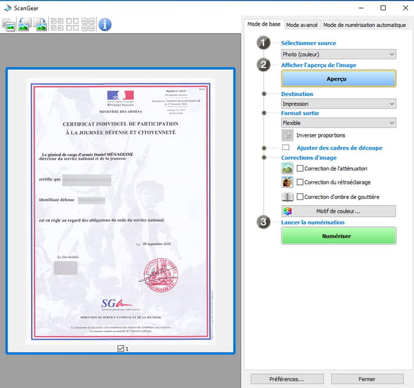 Scanner un document avec une imprimante ou un scanner