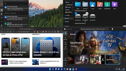 Ancrage de fen&ecirc;tres Windows&nbsp;11&nbsp;: bien utiliser la fonction