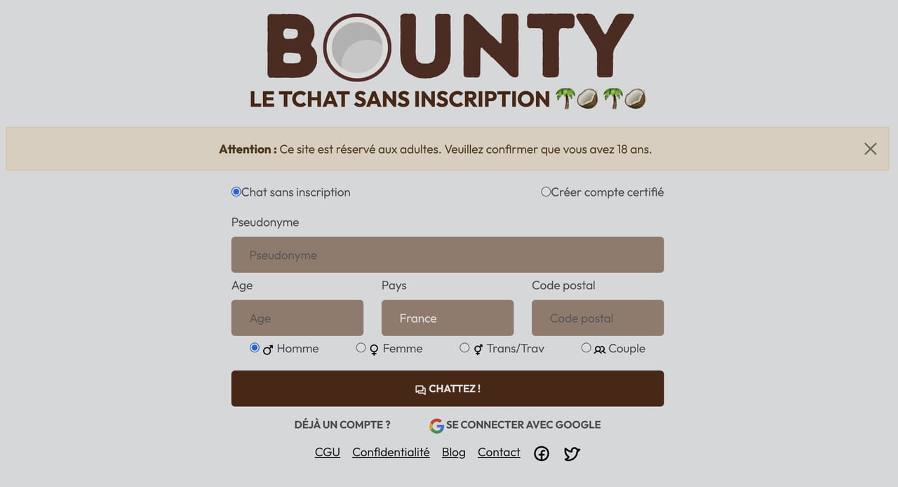 Bounty : le remplaçant du sulfureux site Coco inquiète déjà les autorités