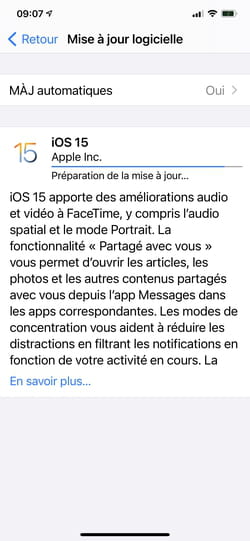 comment faire la mise a jour ios 13.0 sur iphone 6