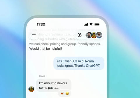 Les discussions de groupe avec ChatGPT sont disponibles en France