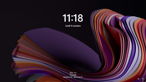 &Eacute;cran de verrouillage Windows 11&nbsp;: comment le personnaliser