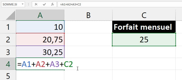 Méthodes pour compter des valeurs dans une feuille de calcul