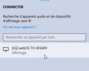 Comment afficher l'écran PC sur TV sans fil ?