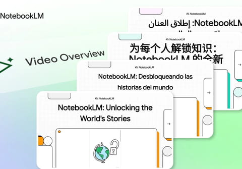 NotebookLM&nbsp;: l'outil de Google peut maintenant convertir vos documents en vid&eacute;o