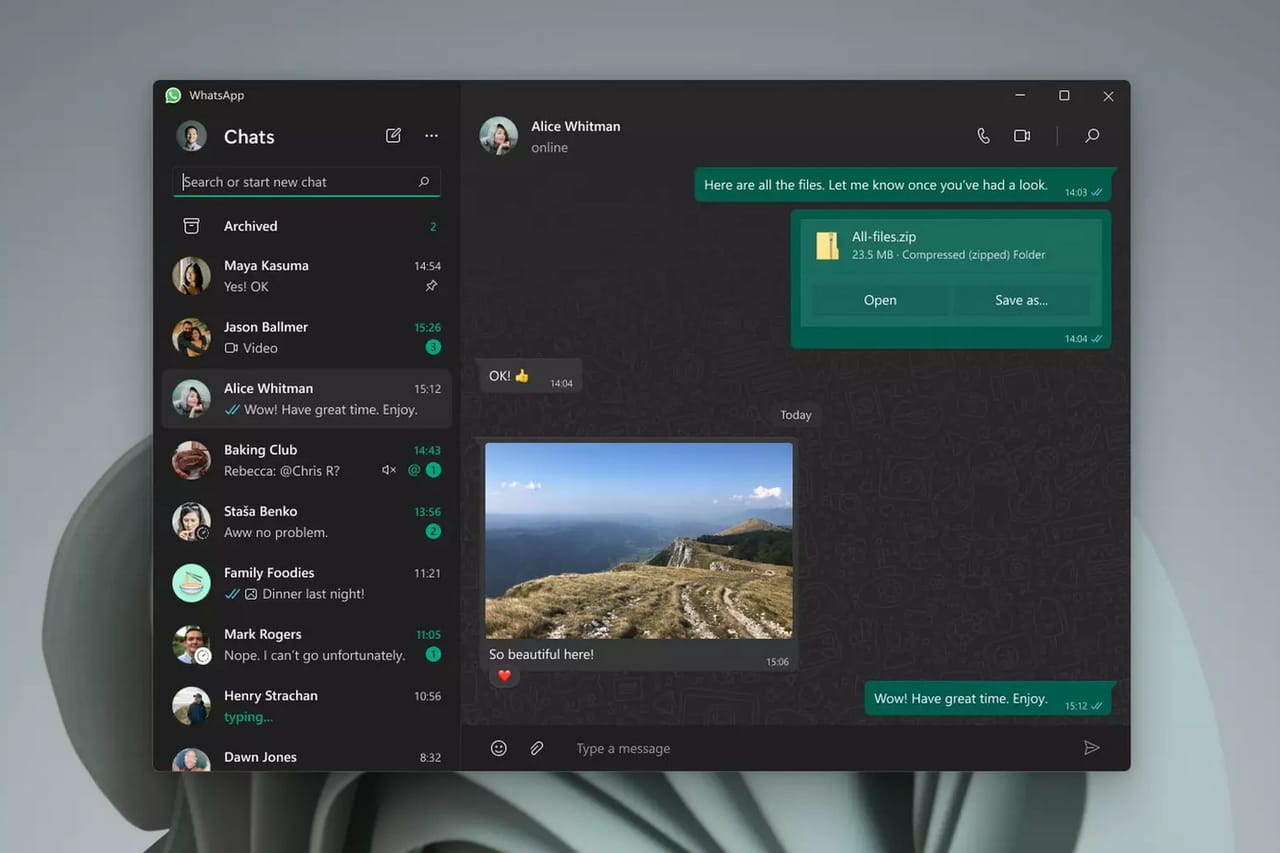 Avec cette mise à jour, l'appli WhatsApp pour Windows va ralentir votre PC