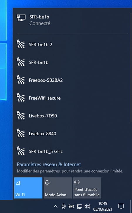 comment mettre wifi sur pc portable