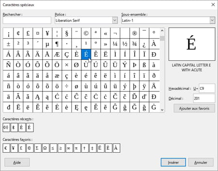 Caractères spéciaux : liste de 152 raccourcis clavier pour les insérer