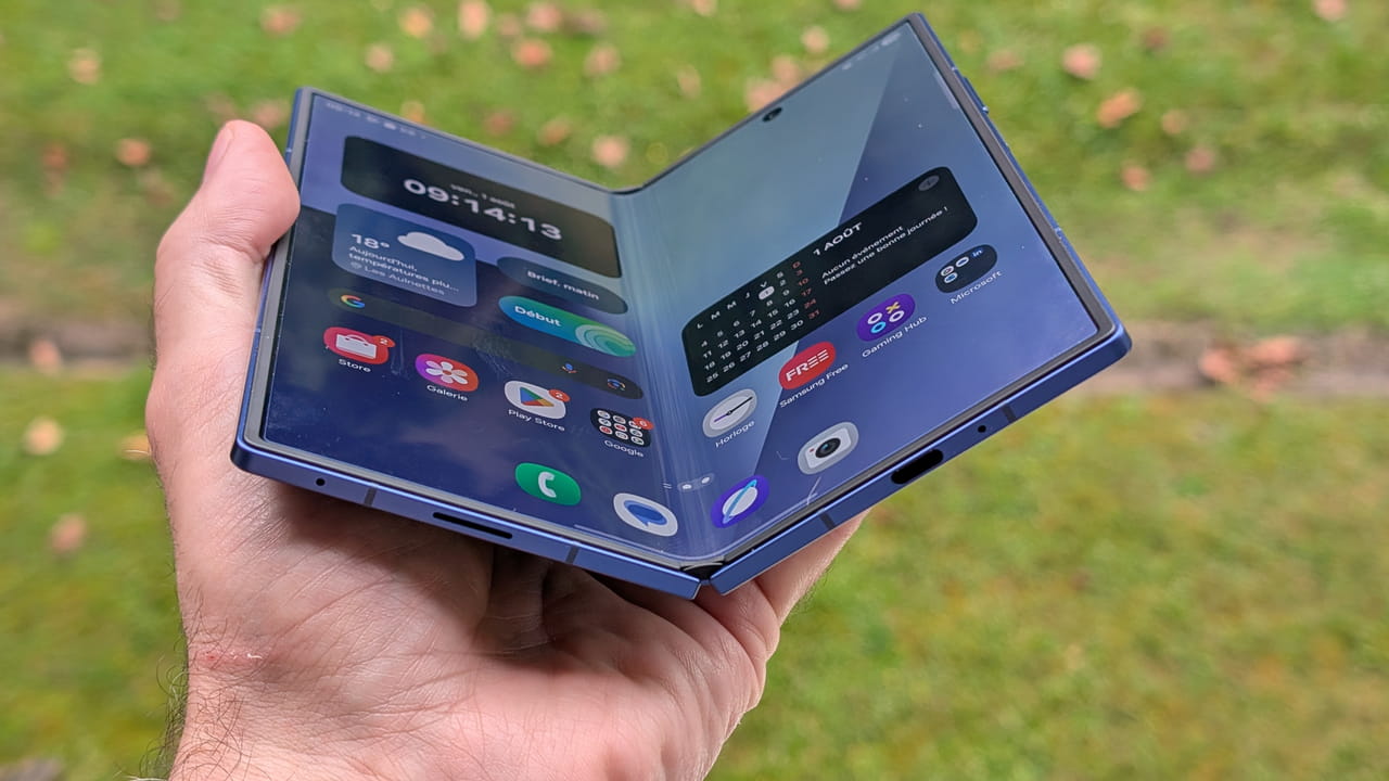 Test Samsung Galaxy Z Fold7 : le smartphone pliant arrive enfin à maturité