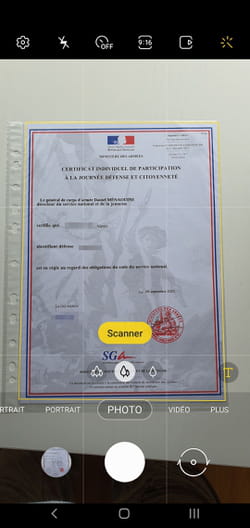 Scanner des documents avec son smartphone