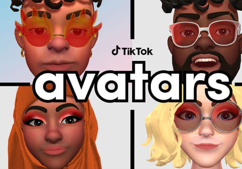 TikTok permet de cr&eacute;er des avatars anim&eacute;s et personnalis&eacute;s