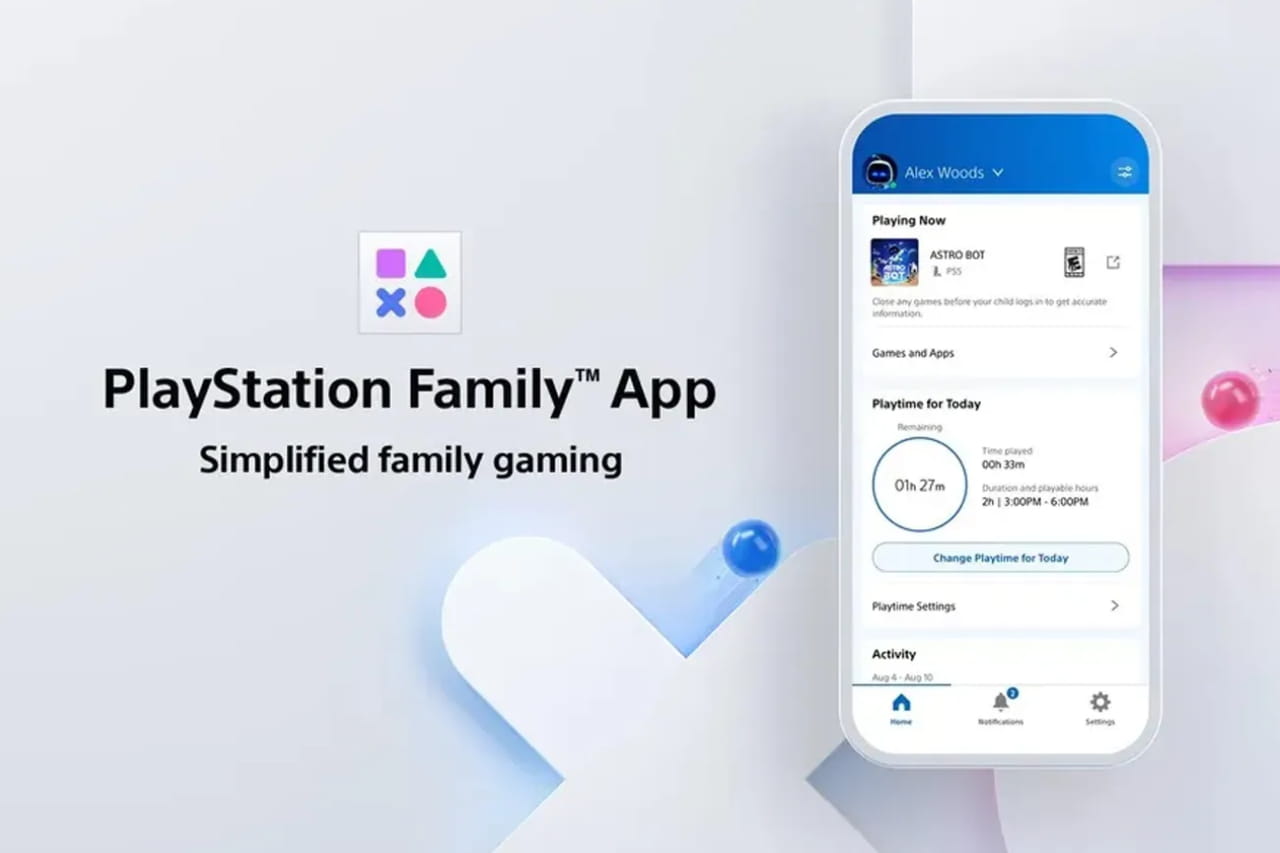 PlayStation Family : l'appli de Sony qui donne le contrôle des consoles aux parents