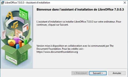 Installation de LibreOffice