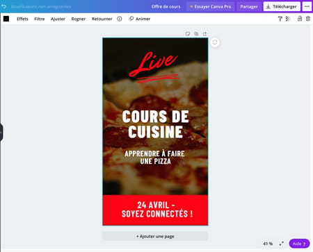 Modèles stories Instagram sur Canva