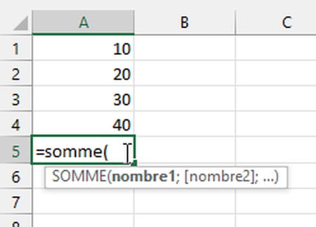 Somme Excel Toutes Les Solutions Pour Faire Des Additions