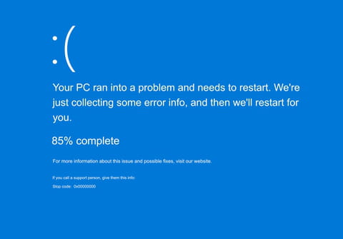 BSOD : Microsoft va enterrer l'écran bleu de la mort de Windows