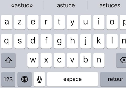 Clavier iPhone&nbsp;: tous les secrets &agrave; conna&icirc;tre pour bien l'utiliser