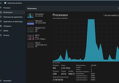 Gestionnaire des t&acirc;ches Windows 11&nbsp;: comment l'utiliser