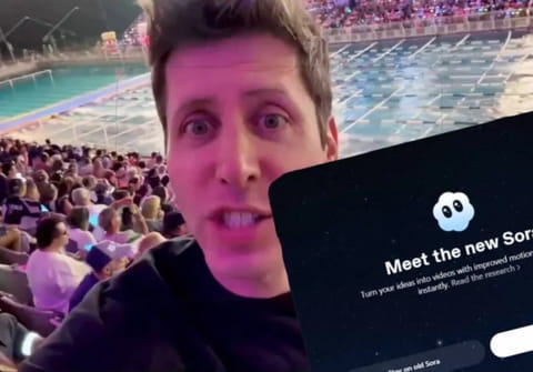 OpenAI lance Sora 2, un nouveau g&eacute;n&eacute;rateur de vid&eacute;os avec son propre r&eacute;seau social