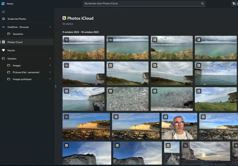 Appli Photos Windows&nbsp;: comment afficher les photos d'iCloud