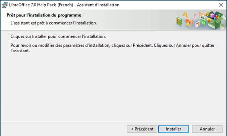Installation de LibreOffice