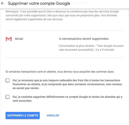 Comment supprimer un appareil connecté à votre compte Google ?