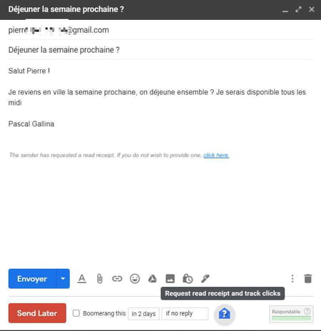 Accuse De Reception Gmail Comment Demander Confirmation