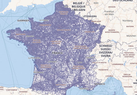 Mon réseau mobile : l'Arcep améliore sa cartographie de qualité et de couverture