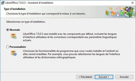 Installation de LibreOffice