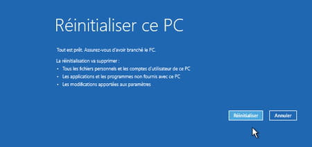 Réinitialiser un PC à l'état d'usine : toutes les solutions