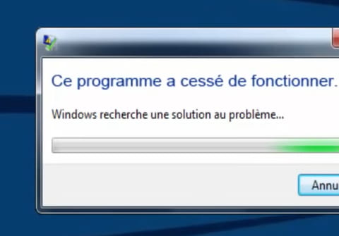 R&eacute;parer ou r&eacute;initialiser une application Windows qui plante