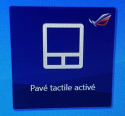 Pavé tactile qui ne fonctionne pas ou désactiver , pc portable 