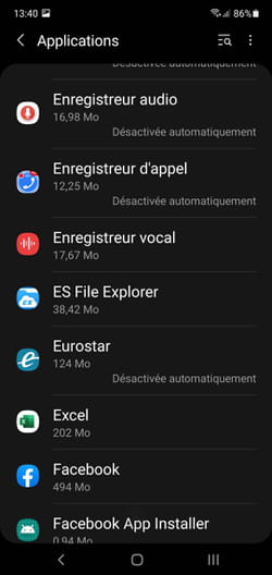 comment vider le cache sur mobile