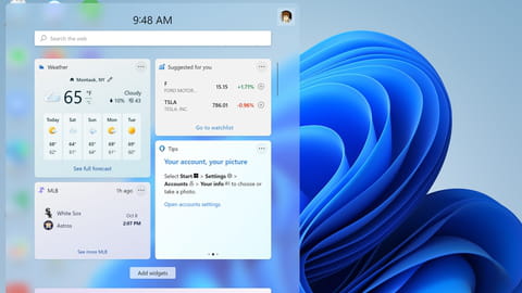 D&eacute;sinstaller ou r&eacute;installer les widgets de Windows 11
