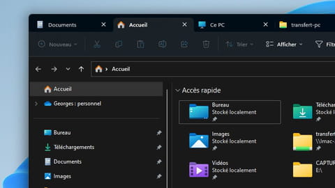 Explorateur de Windows 11&nbsp;: les onglets sont enfin l&agrave;&nbsp;!