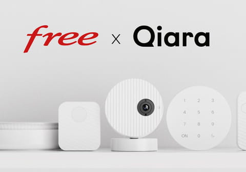 Qiara, le service de t&eacute;l&eacute;surveillance promu par Free, met la cl&eacute; sous la porte