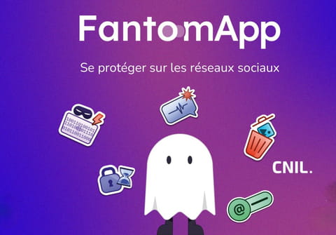 FantomApp&nbsp;: l'application de la CNIL pour prot&eacute;ger les ados sur les r&eacute;seaux sociaux