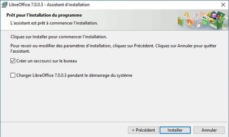 Installation de LibreOffice