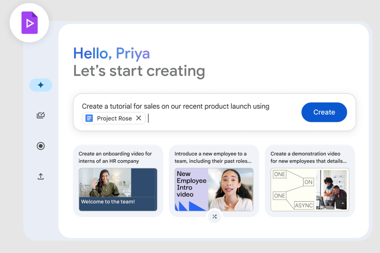 L'outil de création vidéo Google Vids est disponible pour tous gratuitement