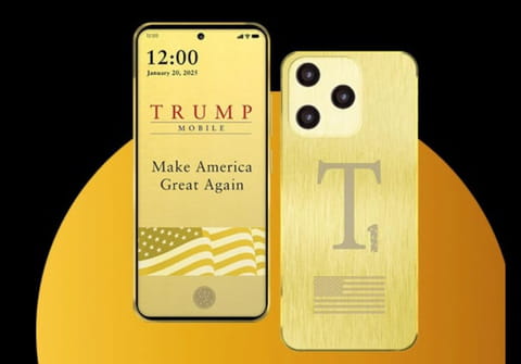 Donald Trump lance son smartphone bling-bling avec un forfait mobile mégalo